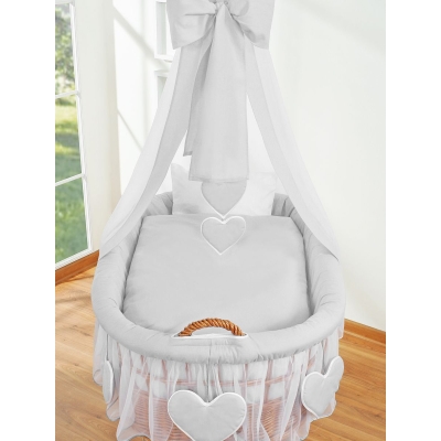 Wiegbekleding voor My Sweet Baby Wiegje met Hemel Wiegbekleding voor My Sweet Baby Wiegje met Hemel